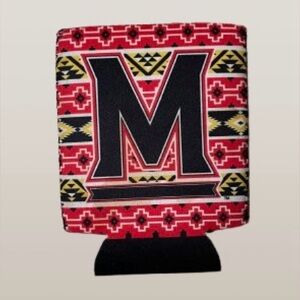 🎉 FREE WITH PURCHASE! NCAA Maryland Terrapins UMD Terps Tribal Can Cooler Koozie